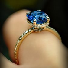 Angara.com London Blue Topaz Ring Review